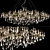 Reina V2 Art Deco Chandelier 3D model small image 4