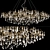 Reina V2 Art Deco Chandelier 3D model small image 6