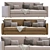 Harris Sofa Modern Design Unique 3D model small image 3