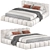 Italian Pixel Bed 3D Model 3D model small image 1