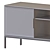 Modern Beige & Grey Media Unit 3D model small image 3