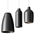 Modern Agustín Pendant Light, Various Sizes 3D model small image 3