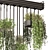 Metal Box Hanging Plants Set 3D model small image 2