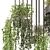 Metal Box Hanging Plants Set 3D model small image 3