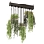 Metal Box Hanging Plants Set 3D model small image 4