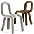 Sleek Modern BOLD Chair Design 3D model small image 1