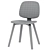 Malme Chair: Modern Elegance Redefined 3D model small image 5