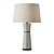 Ivory Drum Table Lamp 3D model small image 1