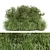 Outdoor Bush Plants 3D Models 3D model small image 1