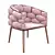 Scandinavian Chair with Textures 3D model small image 2