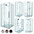 Radaway Shower Enclosure Collection 3D model small image 1