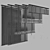 Folding Wooden Blinds 3D model small image 6