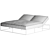 Elegant Outdoor Daybed for Refined Comfort 3D model small image 2