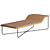 Modern Steel Rod Daybed: Clivio 3D model small image 2