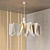 Veil Fabric Pendant Lamp 3D model small image 2