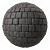 Artisan Slate Stone Paving Kit 3D model small image 2