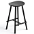  Sleek Modern Counter Stool 3D model small image 2