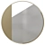 Exclusive Revolution Brass Mirror 3D model small image 3