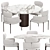 Modern 2015 Ostinato Dining Table 3D model small image 2