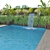 Modern Garden Pool 3D Model 3D model small image 4