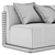 Elegant RH Trelica Sofa 3D model small image 4