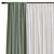 Textured Curtain Remodel Mesh 3D model small image 3