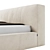 Modern OM King-Size Bed 3D model small image 3