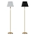 Modern Freya Rosemary Floor Lamp 3D model small image 1