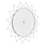 Elegant Rosalie Round Mirror 3D model small image 2