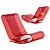 Modern Plastic Low Lounge Chair 3D model small image 1