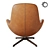 Elegant Salamanka Chair MeshSmooth Texture 3D model small image 2