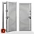 Ultimatum M Steel Door Design 3D model small image 1