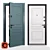 Ultimatum M Customizable Steel Door 3D model small image 1