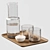 Zara Home Decorative Glassware Set 3D model small image 3