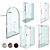 Stylish Radaway Shower Enclosures 3D model small image 1