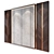 Wood Fabric Wall Panels Set 3D model small image 2