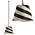 Detailed 3D Jet Stripes Pendant 3D model small image 1