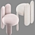 Modnodesign Glazy Chair 85cm 3D model small image 2