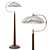 Cherrywood Hepburn Floor Lamp 3D model small image 1