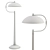 Cherrywood Hepburn Floor Lamp 3D model small image 2