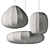 Paper Pendant Lighting Collection 3D model small image 5