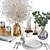 Modern Table Setting V2 2016 3D model small image 3