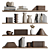 Urban Chic Decor Set 3D model small image 1