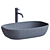 Modern REA Jovita Countertop Sink 3D model small image 3
