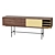 Elegant Aura 54 Console Stand 3D model small image 1