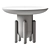 Explorer 2 Dark Grey Side Table 3D model small image 2