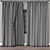 Textured 3D Curtain Model - Rendered in Vray and Corona 3D model small image 4