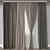  Modern 3D Curtain Model 3D model small image 1