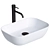Celia White Countertop Basin 50cm 3D model small image 2