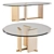 Luxury French Design Dining Tables 3D model small image 3